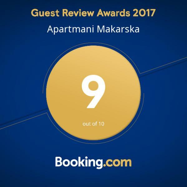 Apartmani Makarska Bagian luar foto